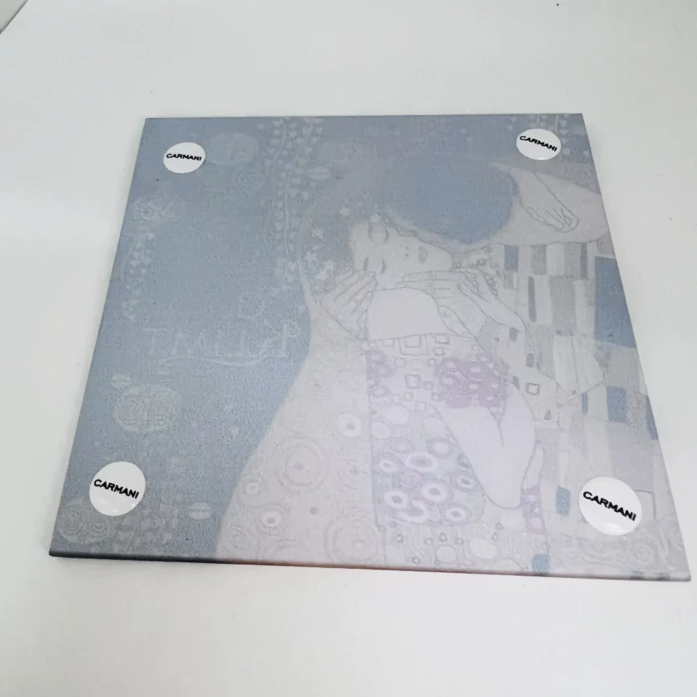 SADA SKLENĚNÝCH PODTÁCKŮ MOTIV GUSTAV KLIMT 