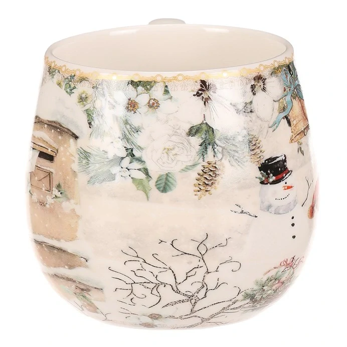 HRNEK V DÁRKOVÉM BALENÍ SE ZIMNÍM MOTIVEM