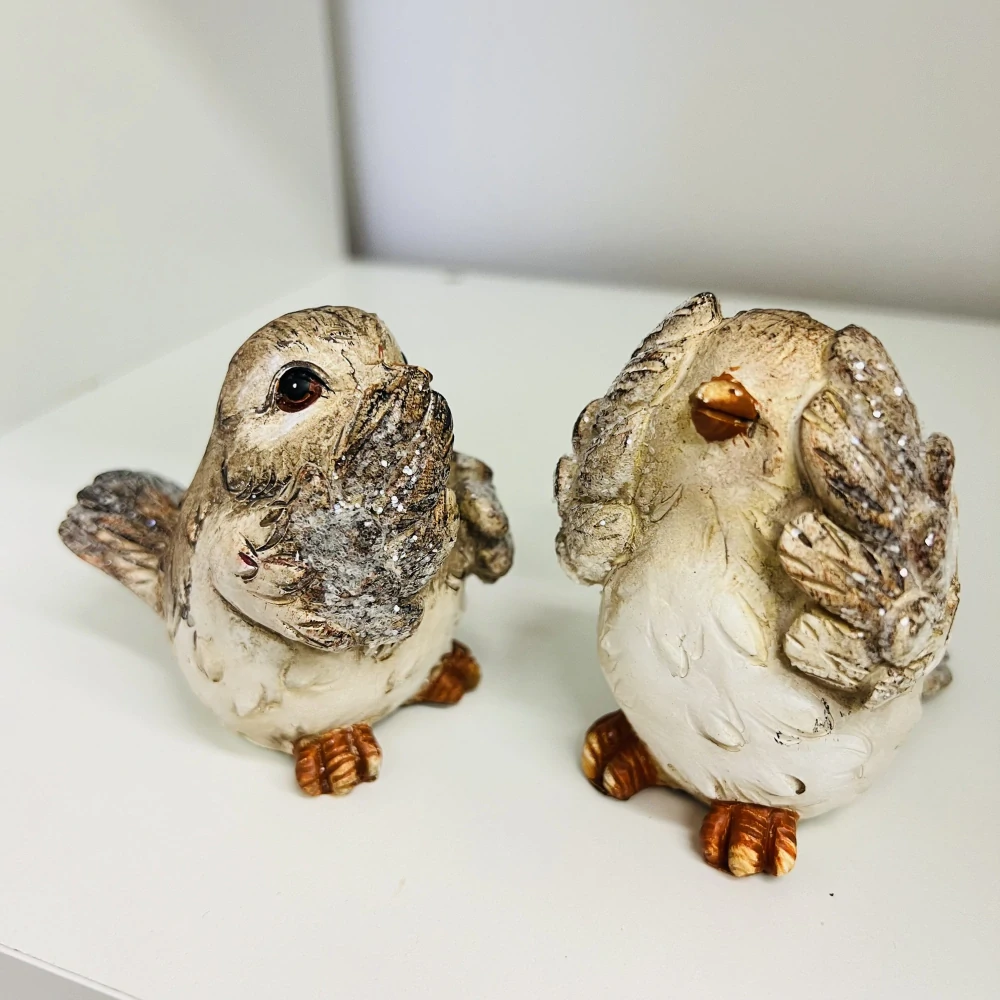 DEKORACE FIGURA PTÁČKA - DVA DRUHY