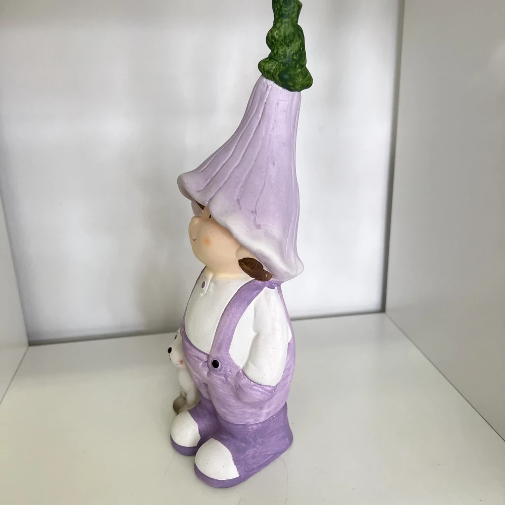 DEKORACE FIGURKA CHLAPCE S PEJSKEM