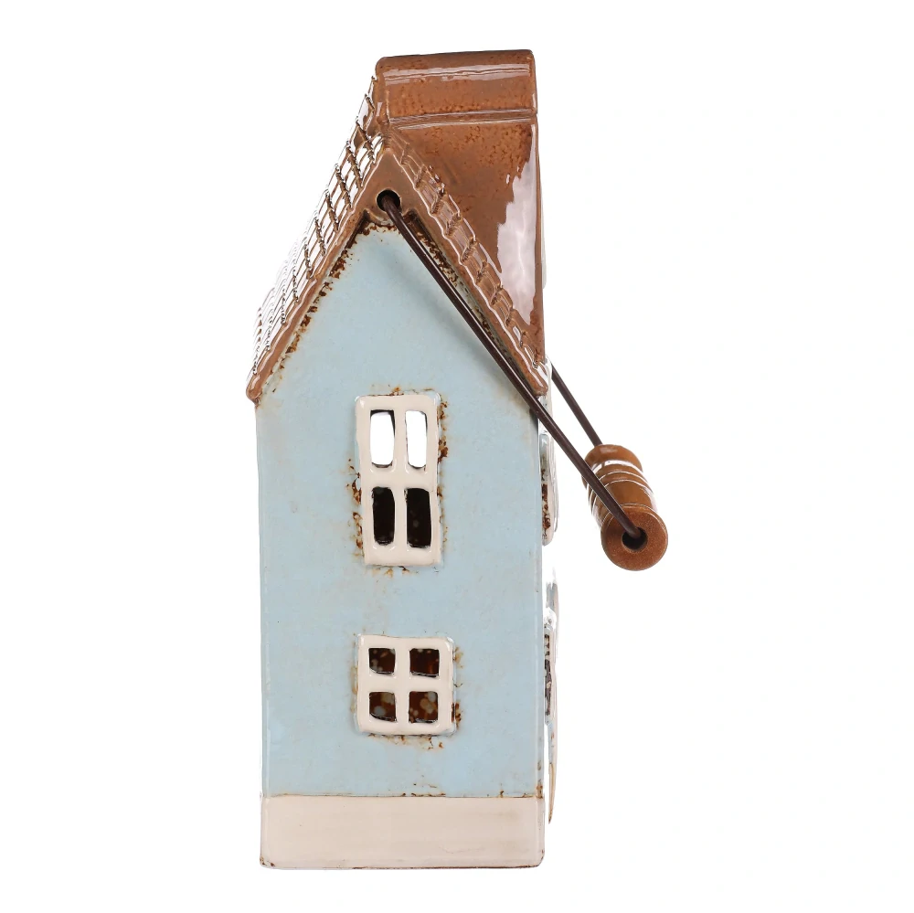 KERAMICKÝ DOMEK NA ČAJOVOU SVÍČKU S MADLEM