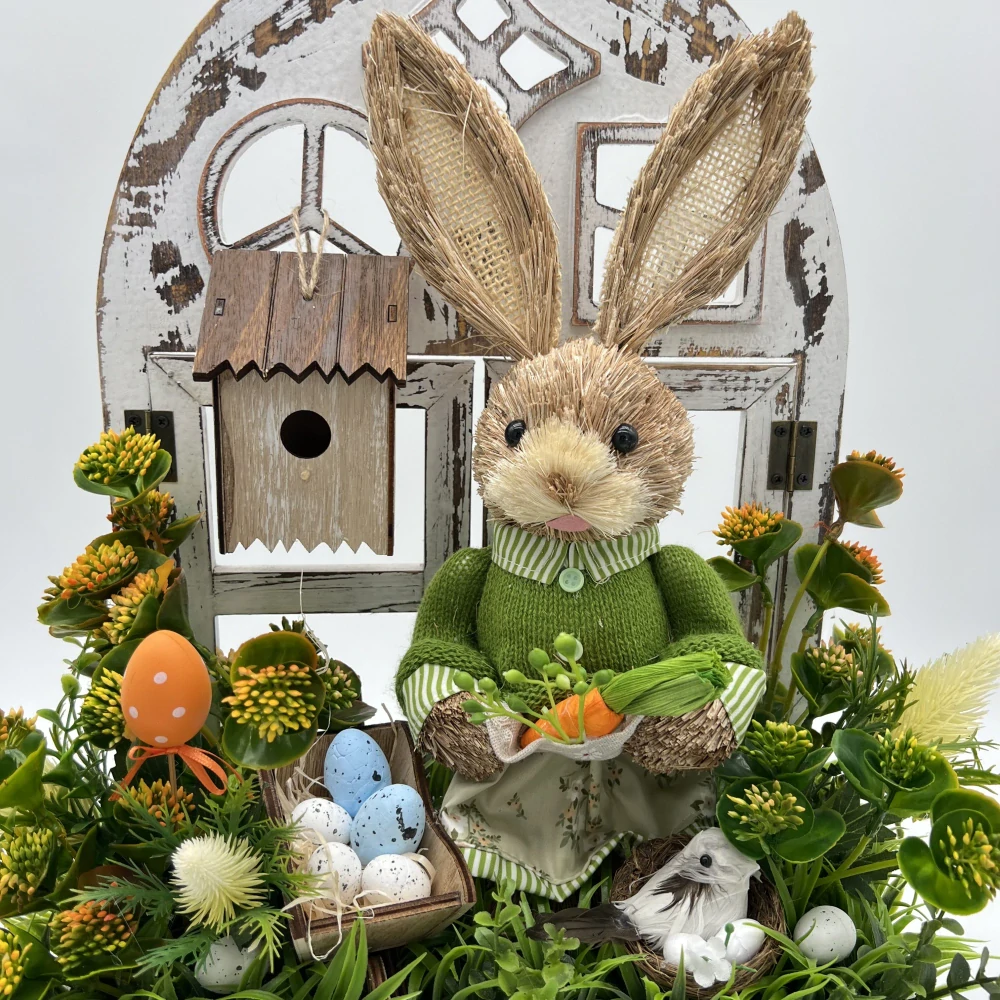 🌿🐰 Velikonoční dekorace se zajíčkem 🐰🌿