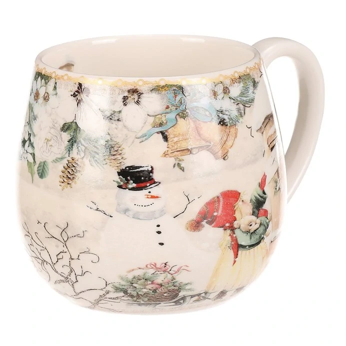 HRNEK V DÁRKOVÉM BALENÍ SE ZIMNÍM MOTIVEM