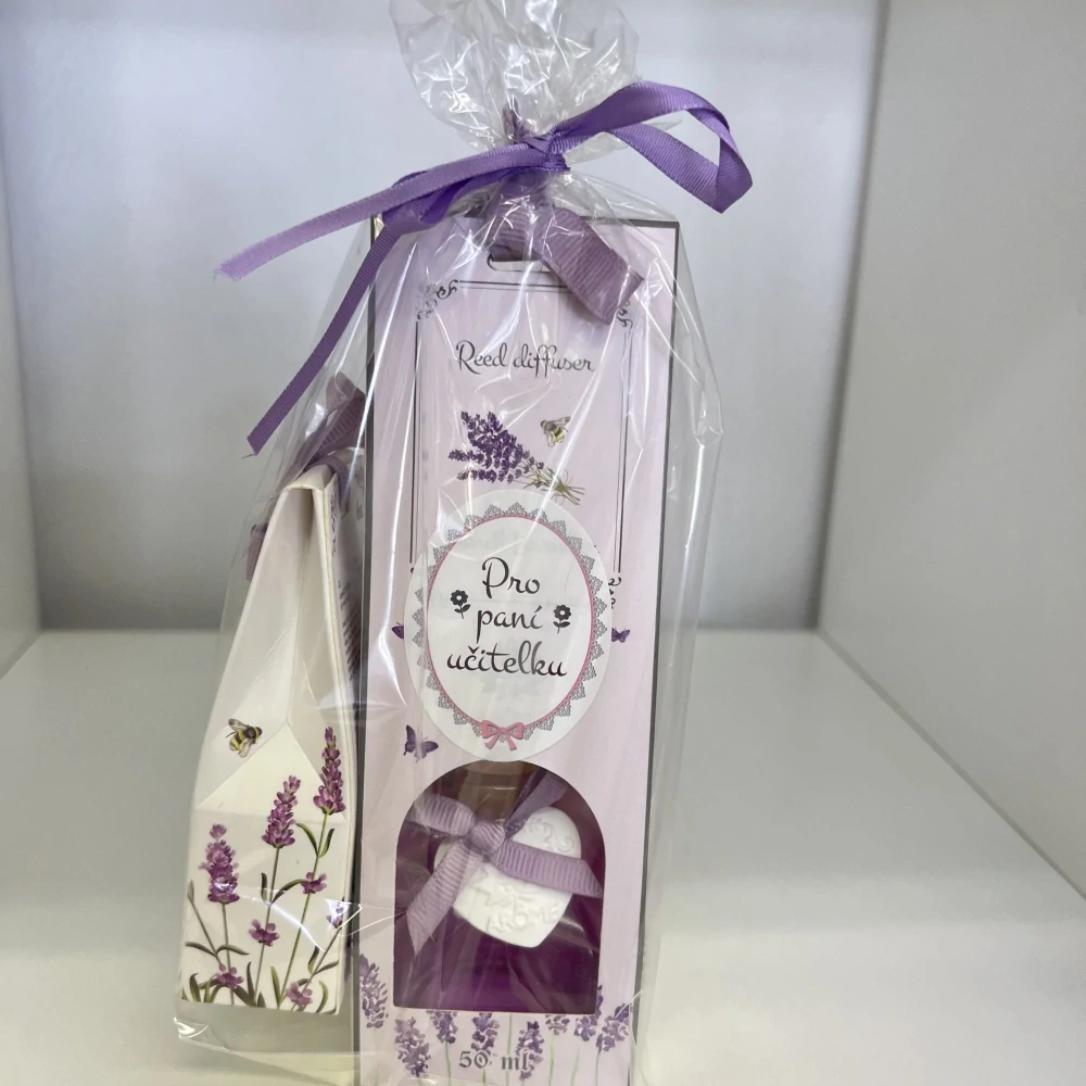 DÁRKOVÉ BALENÍ PRO PANÍ UČITELKU - DIFFUSER A VONNÝ JÍL