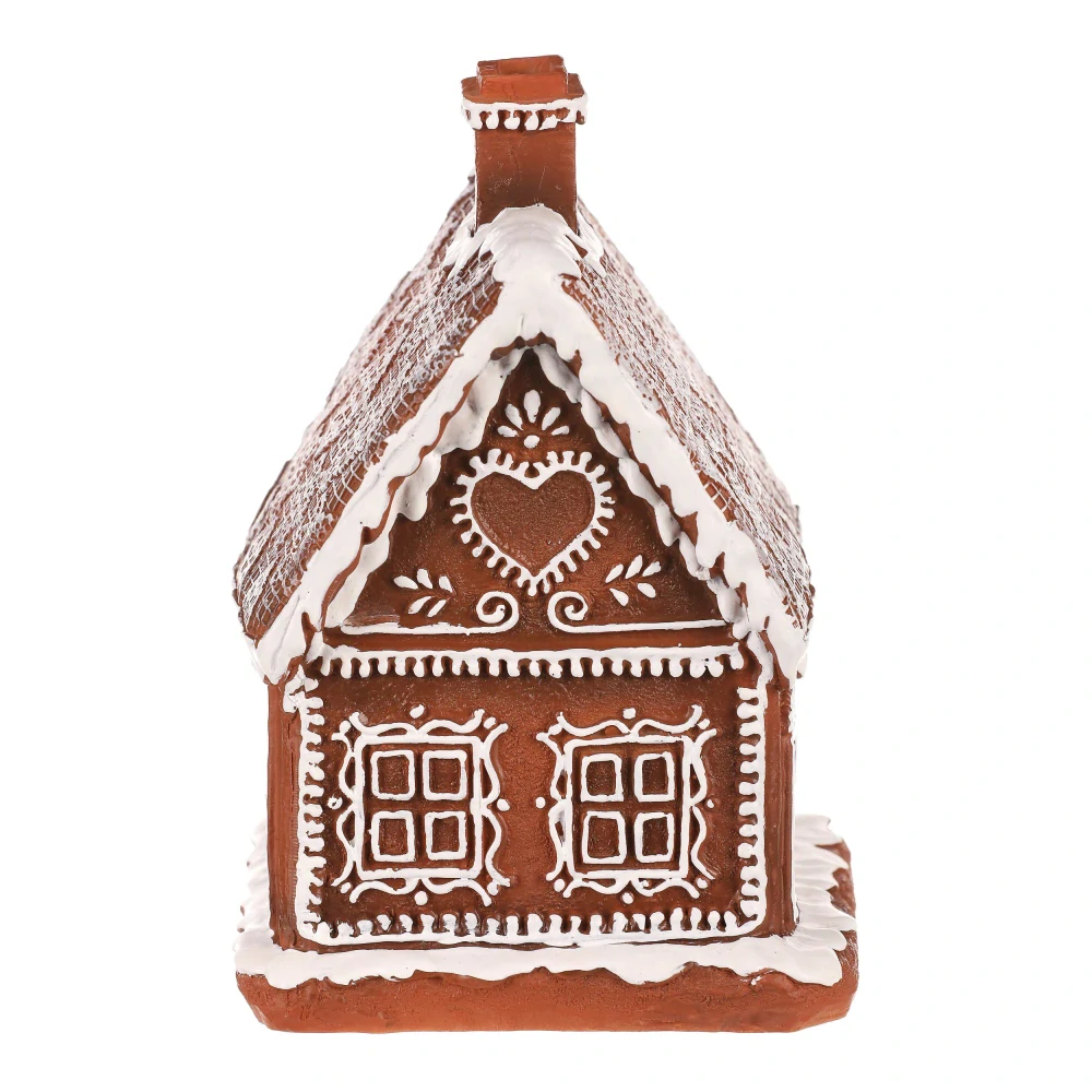 ZIMNÍ DEKORACE PERNÍKOVÝ DOMEČEK S LED OSVĚTLENÍM