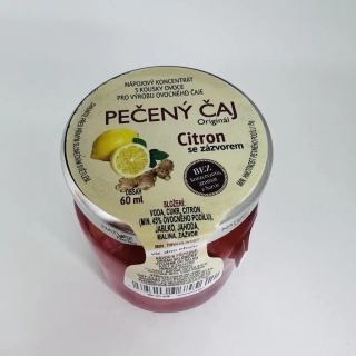 PEČENÝ ČAJ - CITRON SE ZÁZVOREM