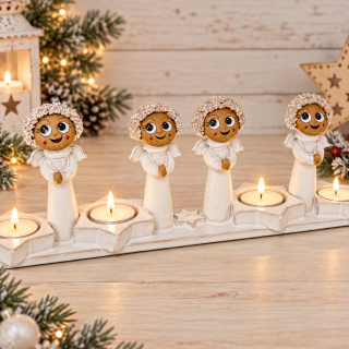 ADVENTNÍ SVÍCEN NA ČAJOVÉ SVÍČKY - ROVNÝ 