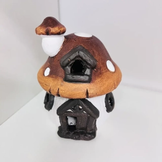 PODZIMNÍ DEKORACE DOMEČEK S OSVĚTLENÍM