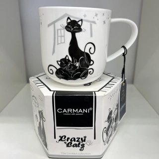 HRNEK V DÁRKOVÉM BALENÍ MOTIV KOČKY  - PAPÍROVÁ KRABIČKA 