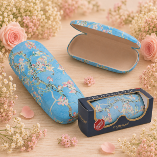 👓🌸 Pouzdro na brýle Vincent van Gogh – Mandlovník 🌸