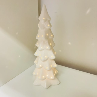 ZIMNÍ DEKORACE STROM S LED SVĚTLEM