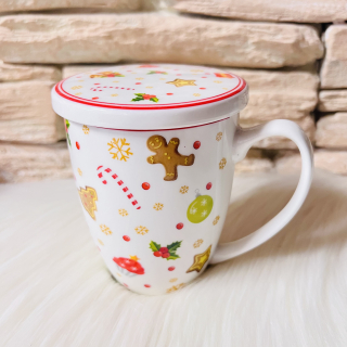 DÁRKOVÝ HRNEK NA BYLINKY SE ZIMNÍM MOTIVEM