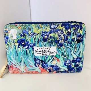 PENĚŽENKA MOTIV VINCENT VAN GOGH - KOSATCE