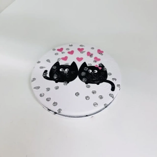 ZRCÁTKO MOTIV KOČKY