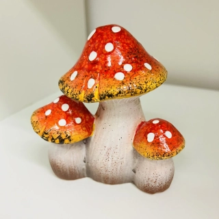 PODZIMNÍ DEKORACE HOUBIČKY 