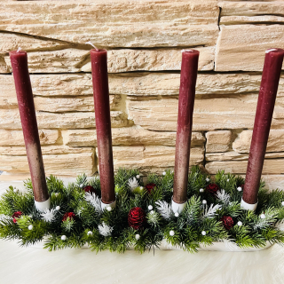 DEKORACE ADVENTNÍ SVÍCEN