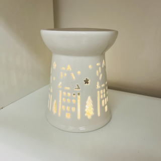 DEKORACE ZIMNÍ AROMALAMPA 