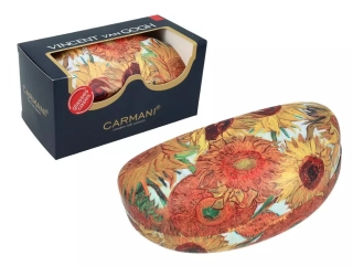 POUZDRO NA SLUNEČNÍ BRÝLE MOTIV VINCENT VAN GOGH - SLUNEČNICE