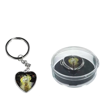 PŘÍVĚSEK NA KABELKU - KLÍČENKA MOTIV GUSTAV KLIMT - ADELE BLOCH