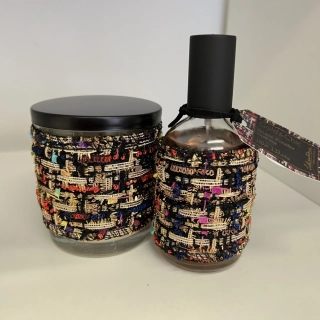 DÁRKOVÉ BALENÍ SVÍČKY A VŮNĚ NA POLŠTÁŘ 