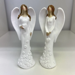 DEKORACE ANDĚL SE SRDÍČKEM - DVA DRUHY