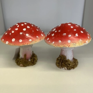 DEKORACE HOUBIČKA MUCHOMŮRKA 