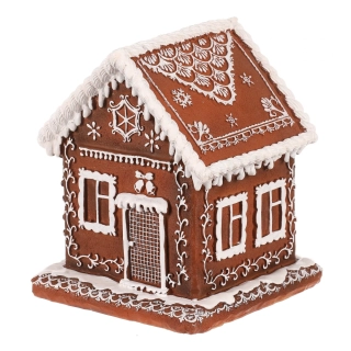ZIMNÍ DEKORACE DOMEČEK S LED OSVĚTLENÍM