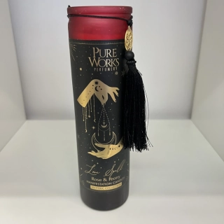 DEKORATIVNÍ SVÍČKA VE SKLE