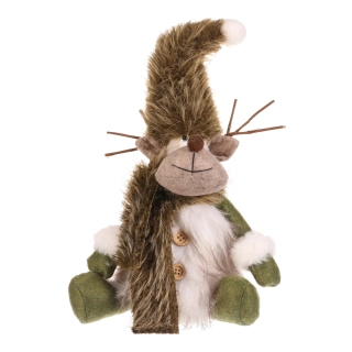 ZIMNÍ DEKORACE SEDÍCÍ SOB