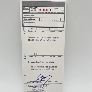 DÁRKOVÁ HOŘKÁ ČOKOLÁDA - RECEPT