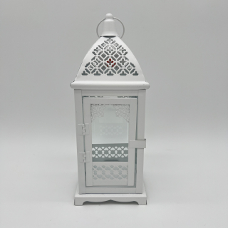 DEKORACE LUCERNA BÍLÁ