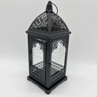 LUCERNA KOVOVÁ ČERNÁ 