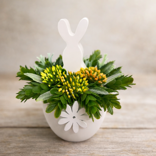 🐰 Jarní dekorace se zajíčkem ve vajíčku 🌿