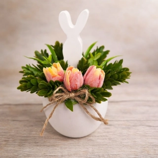 🐰 Jarní dekorace se zajíčkem ve vajíčku 🌷