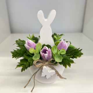 🐰 Jarní dekorace se zajíčkem ve vajíčku 🌷 