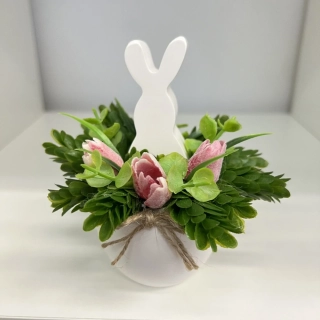 🐰 Jarní dekorace se zajíčkem ve vajíčku 🌷
