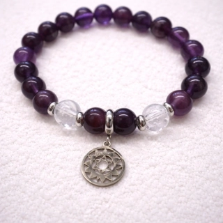 💜 Náramek 7. čakra – harmonizace a duchovní rovnováha ✨