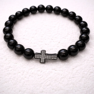 🖤 Náramek z onyxu – elegance a síla ✨