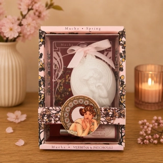 🌸 Vonný set Alfons Mucha – Verbena & Patchouli 🌸