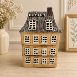 🏠 Keramický domeček na čajovou svíčku 🏠✨