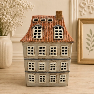 🏠 Keramický domeček na čajovou svíčku 🏠✨
