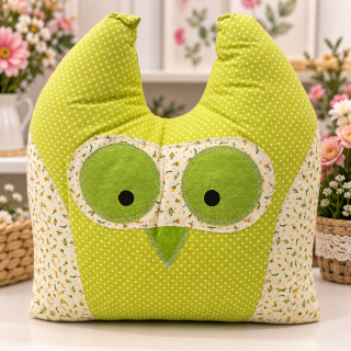 🦉 Polštářek pro klidný spánek – sovička 💚🌿